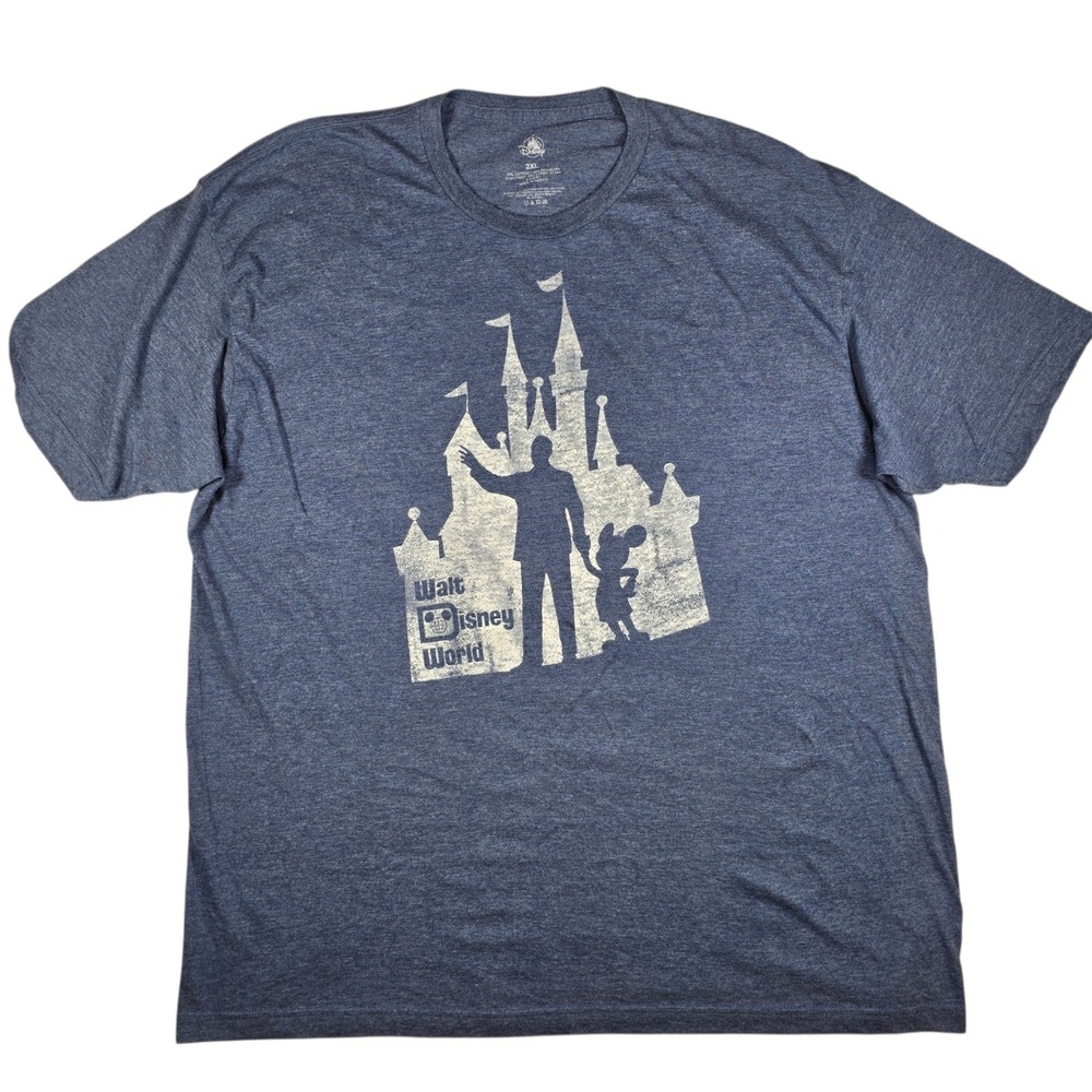 Disney Parks Walt Disney World Walt Disney & Mickey Mouse Partners Shirt Men 2XL